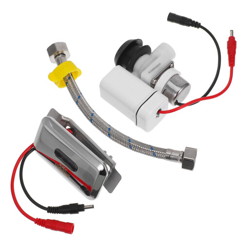 3Sets Automatisches Urinal-Spülventil ABS Kupfer Sensor Wc-Zubehör 1