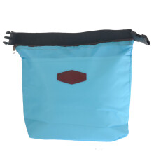 2Stk Himmelblaue Isolierte Lunch Bags Aus Nylon Mit Reißverschluss