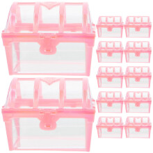 24Stk Rosa Piraten Plastik Candy Box Für Festliche Nutzung