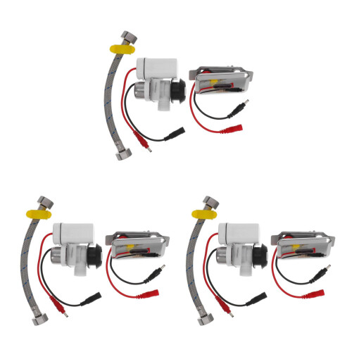 3Sets Automatisches Urinal-Spülventil ABS Kupfer Sensor Wc-Zubehör 2