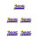 5Sets Abschlussdeko Holz- Party -Schild 4