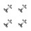 4Stk Metallhalter Wandhalterung Robust Und Einfach 11