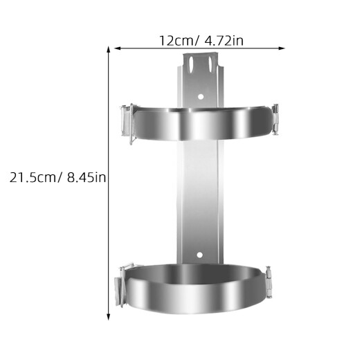4Stk Metallhalter Wandhalterung Robust Und Einfach 1