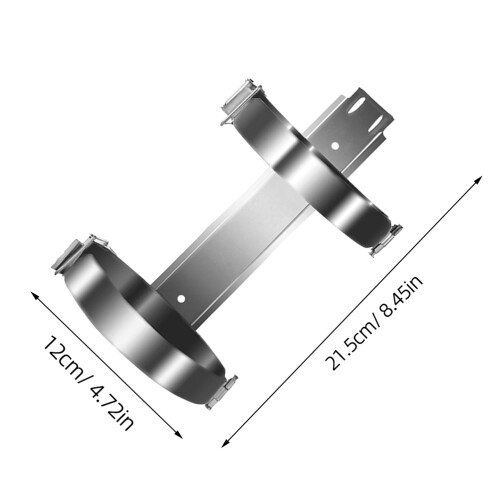 4Stk Metallhalter Wandhalterung Robust Und Einfach 2