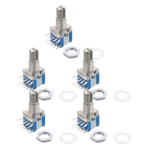20Stk Vielpositions Mini Drehencoder Metall Robust Für Elektronik 1