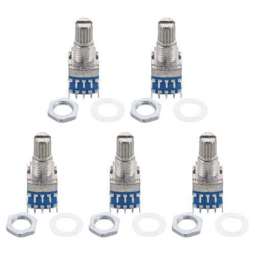 20Stk Vielpositions Mini Drehencoder Metall Robust Für Elektronik 2