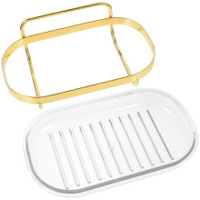 3Stk Seifenablage Wandmontage Golden Rostfrei Für Bad