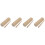 4Sets Kinder Lernspielzeug Holz Percussion Musikinstrument Khaki 6