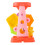 2Sets Strandspielzeug Kinder Sand Förmchen Set Tragbar Bunt 10