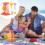 2Sets Strandspielzeug Kinder Sand Förmchen Set Tragbar Bunt 9