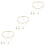 3Sets Fashion Halskette Ohrringe 5