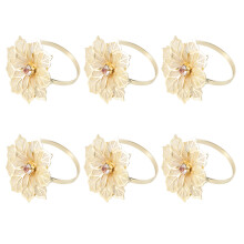 36Stk Blumige Gold-Napkin Rings, Und Für