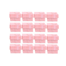 60Stk Schmuck Organizer Pink Kleine Mit Schleifen-Design