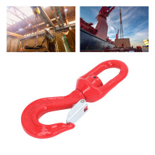 Alloy Steel Crane Hoist Hook 2 Ton Capacity with Full Swivel Rotation