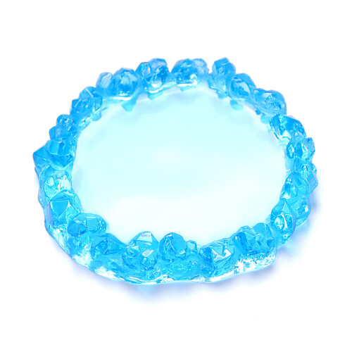 Crystal Cluster Silicone Coaster Molds Silicone Resin Mold Epoxy 1