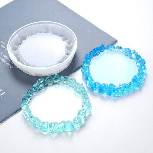 Coaster Resin Molds Silicone Coaster Storage Box Mold for DIY 2