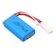 7,4 V 850 mAh RC-Flugzeug-LiPo-Akku 703048, Lithium-Polymer, EL 2P Stecker
