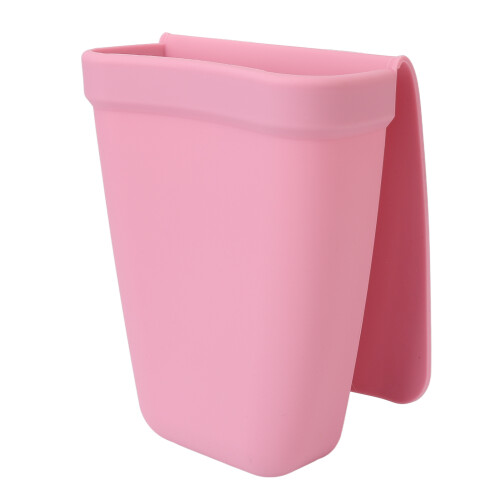 Custodia in silicone resistente al calore rosa per piastra e posate