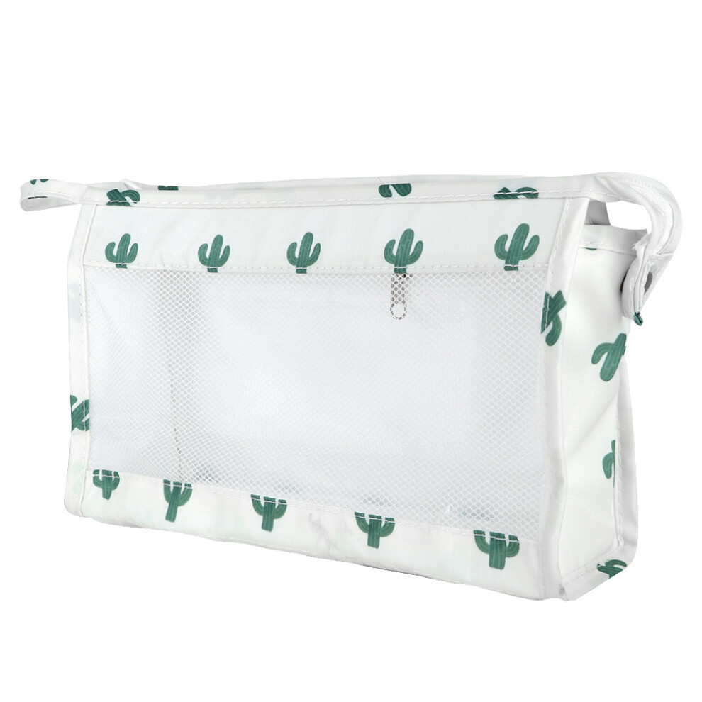 Travel Cosmetic Bag Makeup Organizer Toiletry Bag with Sturdy Hook, Water Resistant Fabric for Women Men, Compact Size Lightweight Travel Accessories