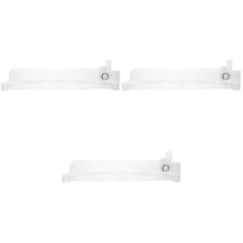 3Stk Robuster Zigarettenschieberegler Transparenter Ladendisplay 2