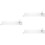 3Stk Robuster Zigarettenschieberegler Transparenter Ladendisplay 6