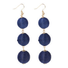 2Stk Blaue Bohemia Ohrhänger Damen Leicht & Individuell