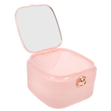 3Stk Schmuckkasten Pink Kunststoff Mit Reiseetui