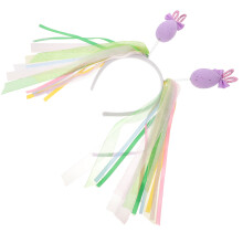 3Stk Verstellbares Hasenhaarband Mit Eier- Für Festanlässe