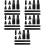 5Sets Ersatzdüsen Für Gartenteich Robustem ABS Kunststoff 9