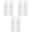 6Pcs ABS Powder Spray Bottles Transparent for Makeup and Baking 5