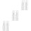 6Pcs ABS Powder Spray Bottles Transparent for Makeup and Baking 7