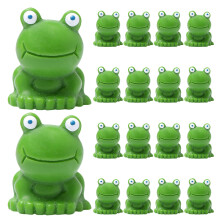 60Stk Detaillierte Mini Figuren Resin Leichtgrün Deko