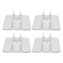 12Stk Acryl Roller Skates Halter Transparent Für Verkaufsausstellung
