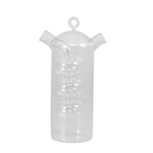 2Stk Ölspender Aus 2-in-1 Für Essig Öl Transparent