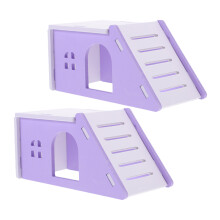 6Stk Hamstervilla PVC Für Sicheres Schlafen Und Spielen