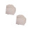 20Stk Kinder Bastelpapier Dickes Doppelseitiges Kartonmaterial Grau 10