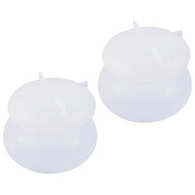14Stk Silikonform Weiß Für Halter DIY Epoxy Kosmetik Behälter