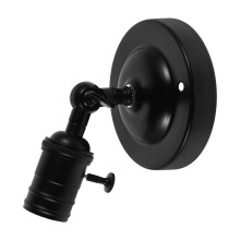 4Stk Platzsparende Schwarze Wandlampen Für Und Badezimmer