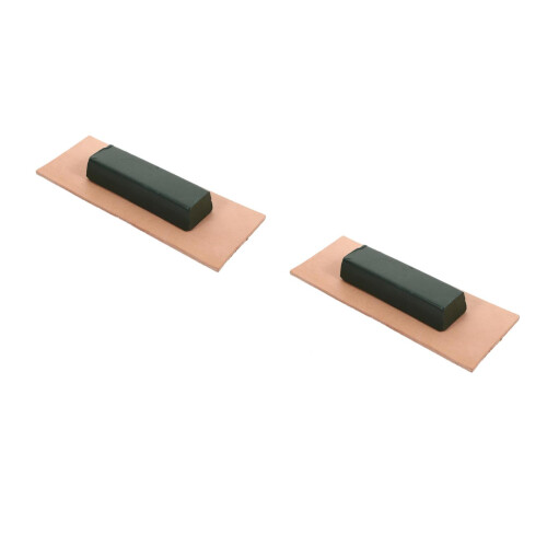 4Stk Messerschärfset Mit Polierpaste Und Leder-Stroppingblock Bunt 1