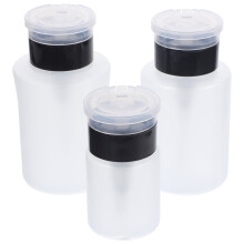 15Stk Nachfüllbare Pet Pumpspender Für Nagellackentferner Transparent