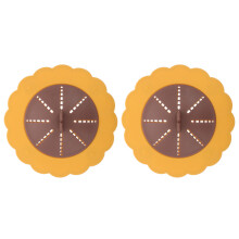 4Stk Abflussstopper Orange Pp+tpr Für Bad Hygiene Abdeckung