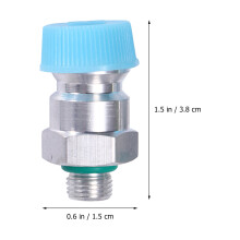 8Stk Universal Auto Schnellkupplung R134a Aluminium Niedrig Druck