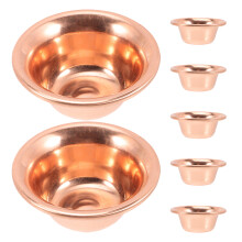 21Stk Kupfer Buddha Opfer Schale Für Yoga U. Meditation Roségold