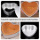 3Stk Herz Backblech Aus Legierung, Silber, Backform-Set 5