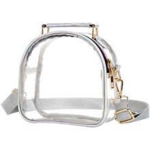 2Stk Damen Outdoor Crossbody Transparent PVC Mit