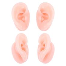 6Paare Silikon Fake Pink Für Hörgeräteberater