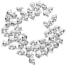 100Stk Silberne Fußballhelm Charms Zum Basteln Und Schmuckherstellung