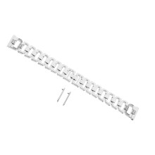 2Stk Leichtes Silbernes Watch Strap Premium Armband Für Uhr