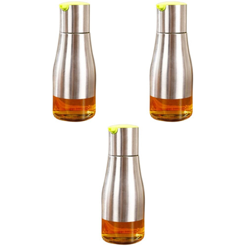 3Stk Küchen Ölspender Grün, & 2