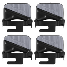 4Paare Praktische Schwarze Fahrrad Hinterrad Pedale